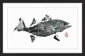 Stream sesame street on hbo max. Breakwater Bay Striped Bass Framed Painting Print Wayfair