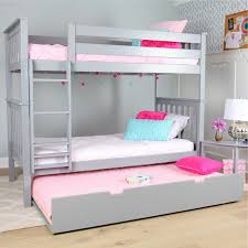 Walters Twin Over Twin Bunk Bed With Trundle Bunk Bed With Trundle Twin Bunk Beds Bed For Girls Room
