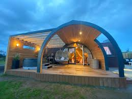 Glamping domes are extra heavy duty dome tents suitable for year round use. Luxury Glamping Pods For Sale Buy Or Lease These And Camping Pods Arch Leisure Camping Pods To Chalets Toilet Shower Blocks Modular Buildings And Glamping