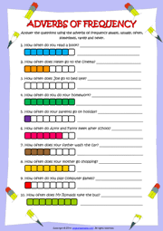 frequency adverbs esl printable worksheets and exercises