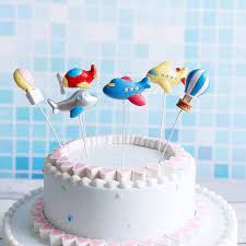 Check spelling or type a new query. Buy Ercadio 6 Pack Airplane Cake Toppers 2d Hot Air Balloons Cake Picks Baby Shower Boys Girls Birthday Party Cake Decorations Supplies Online In Turkey B07znyn262