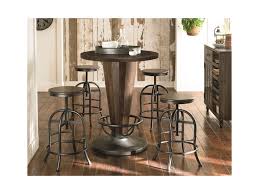 Also plan for each stool to occupy about 28 to 30 inches along the counter's perimeter — that includes the 6 inches you should leave between stools. Hammary Hidden Treasures Industrial Adjustable Height Pub Stool With Wood Seat Howell Furniture Bar Stools