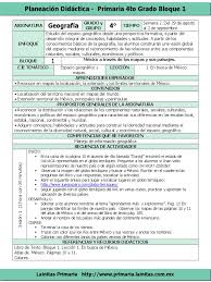 Easily share your publications and get them in front of issuu's millions of monthly readers. Plan 4to Grado Bloque 1 Geografia 2016 2017 Pdf Paisaje Mexico