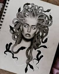 Medusa By Pochiehuntie Shared By Jmarcos Arts Use Pencilsacademy Medusa Tattoo Medusa Tattoo Design Medusa Art