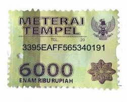 Surat pembatalan pengarahan siswa baru tahun pelajaran 2021/2022 mtsn 6 jakarta sehubungan dengan di pemberlakuan pembatasan kegiatan masyarakat (ppkm )darurat mulai tanggal 3 juli s.d 20 juli 2021, maka dengan ini kam. Uu 10 Tahun 2020 Tentang Bea Meterai Jogloabang