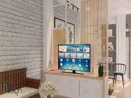 Dengan begitu hawa segar pun dapat di rasakan tanpa pengap. Penataan Ruang Tv Dan Ruang Tamu Interiordesign Id