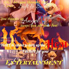 Liquifiedstars On Instagram Chat Noir Edit Song Lyrics Taken From For Your Entertainment By Adam Lambert Chat Noir Ladybug Quotes Noir