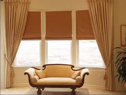 Where to hang curtains in a bay window? Bay Window Curtain Ideas For A Cafe Look Visihow