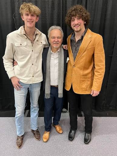 Jack and Davis Reid (along with Don and Debbie) came to the show last night.