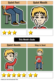 Positive Behavior Reinforcement Printable Behavior Chart