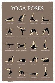 Yoga Poses Reference Chart Studio Gray Cool Wall Decor Ar Https Www Amazon Com Dp B07vkfm4lp Ref Cm Sw R Pi Awdb T1 X Yfmt In 2020 Yoga Poses Pose Reference Poses