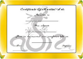 Martial Arts Award Certificates 20 Different Templates For You To Choose Demplates Martial Arts Art Certificate Arts Award
