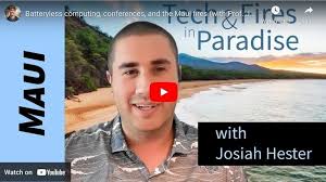 Petition update · Josiah Hester interview with Jacob Sorber