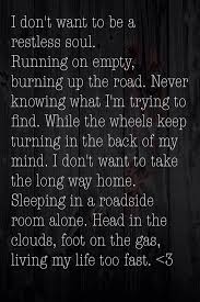 Jason Aldean Too Fast Country Song Lyrics Country Music Lyrics Lyrics To Live By