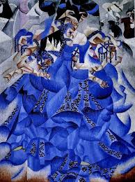 Gino Severini The Blue Dancer 1912 From Deco To Atom Futurismo La Pittura Artisti