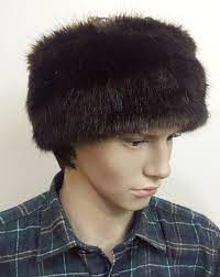 Mens Mahogany Mink Faux Fur Headband Faux Fur Throws Fabric And Fashion