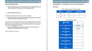 You will study one exothermic and one endothermic reaction in this experiment. Solved Distinguishing Between Endothermic And Exothermic Chegg Com