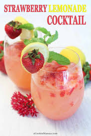 Strawberry moscow mule cocktail ingredients, inc lime, water, ginger beer, vodka, fresh strawberries, fresh strawberries and 1 more strawberry moscow mules the roasted root fresh strawberries, lime wedges, fresh lime juice, water, fresh lemon juice and 6 more Strawberry Lemonade Cocktail 2 Cookin Mamas