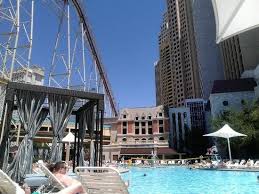 Maybe you would like to learn more about one of these? Sitting Pool Right Under The Roller Coaster Picture Of New York New York Hotel Casino Las Vegas Tripadvisor