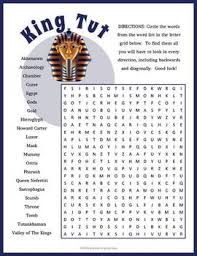 Grab A Hold Of This Super Fun King Tut Puzzle Worksheet And You Will Always Ancient Egypt For Kids Ancient Egypt Activities King Tut