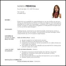 Resultado De Imagem Para Curriculum Vitae Exemplo Preenchido Modelo Curriculum Curriculum Vitae Curriculum Vitae Exemplo