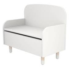 Play Banc De Rangement Enfant Scandinave En Mdf Et Bois Massif Blanc Laque Mate L 65 Cm Achat V Avec Images Rangement Enfant Banc De Rangement Petit Meuble Rangement