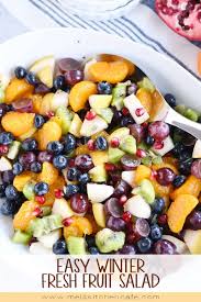 Easy Winter Fresh Fruit Salad Mel S Kitchen Cafe Recipe Fresh Fruit Salad Winter Fruit Salad Summer Salads With Fruit
