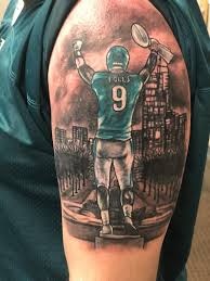 The falcons don't have enough cap space to sign their rookie class and have reportedly. Sb Nation An Eagles Fan Got A Tattoo Of Nick Foles Facebook