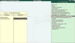 Contribution payment can be made through: Creating Epf Contribution Pay Head Payroll