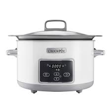 The preset buttons of the express crock are also comparable to the instant pot, with options like meat/stew, beans/chili, rice/risotto, yogurt, poultry, dessert, soup, and multigrain. Crock Pot 5l Duraceramic Saute Slow Cooker Csc026 Crockpot Uk English