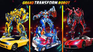 Grand robot car transform 3d game games screenshots and mod features in this crazy robot game you will be flying actually with a robot car like robot super car flight simulator, and car robot 3d fighting and robot street war in the futuristic city which fell very. Grand Robot Car Transform 3d Game For Android Apk Download