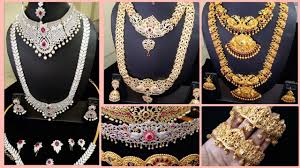 bridal jewellery set with