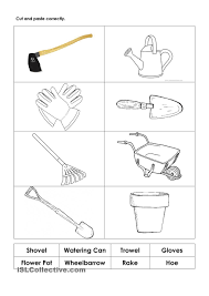 Gardening Tools Science Tools Garden Tools Worksheets For Kids
