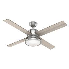Preset feature controls fan/light operation at desired settings. Hunter Loki Ceiling Fan With Light Lights Co Uk