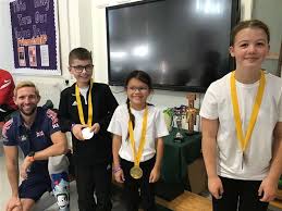 Pupils at Hilgay Riverside Academy left inspired by visit from Invictus  athlete Rich Potter