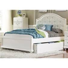 Liberty Furniture Stardust Twin Trundle Bed White Panel Beds Liberty Furniture Panel Bed