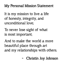 Pin By Christin Hall On My Life Personal Mission Statement Examples Personal Mission Statement Mission Statement Template