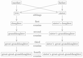 The cousins from the different sides of the family are in no way related to each other, and they do have some common family and culture, which makes for an easy introduction. The Mathematics Of Your Next Family Reunion Plus Maths Org