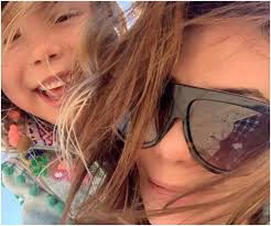 Kate Ritchie shares rare beach snap of her daughter Mae