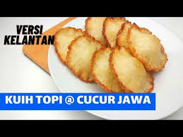 Kuih lopes adalah makan tradisi melayu, menggunakan pandan asli untuk menaikkan aroma. Kuih Topi Cucur Jawa Versi Kelantan Youtube