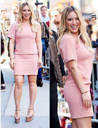 Duff hilary pink dress body backside music trainer personal jason she shows skirt curves dated walsh koma producer matthew since. Hilary Duff Pink Knit Dress Hilary Duff The Duff Hilary Duff Gossip Girl