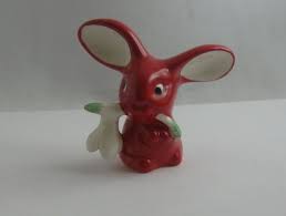 goebel w germany enchanting age old porcelain figure rabbit with flower snowdrops in the mouth goebel bunny figure h 6 cm vintage vintage porcelain vintage bunny