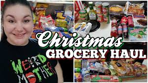 Get into the spirit with christmas food like mulled wine and mince pies, make homemade presents, and create the perfect christmas menu. Christmas Grocery Haul Meal Plan Aldi Kroger Youtube