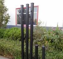OEM/ODM Aluminum Post with Punched Holes to Receive Fence Rails Steel Post  Manufacturer