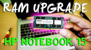 Board has only two slots for ram, but they have to be double channel. Hp Notebook 15 Ram Upgrade Tutorial Very Easy Steps Trick I Know