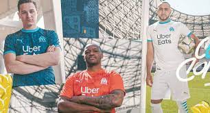 Clima cool tallas s / m / l / xl envio a todo mexico 2 dias $ 150 mx. Olympique Marseille 2020 21 Puma Home Away Kits
