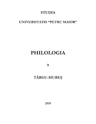 Sfatul meu este sa inveti elementele regente la fiecare subordonata si vei intelege mai usor. Studia Universitatis Universitatea Petru Maior