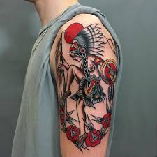 See more ideas about dancer tattoo, dance tattoo, dancer. Traditional Sundance Tattoos Cloak And Dagger Tattoo London