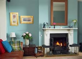 Painting The Walls In Dix Blue By Farrow Ball Has Brought This Living Room Up To Date Home Living Room Living Room Color Family Living Rooms