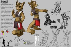 Zenti Character Reference Weasyl